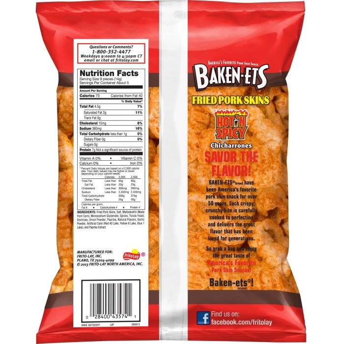 Pork rinds nutrition facts